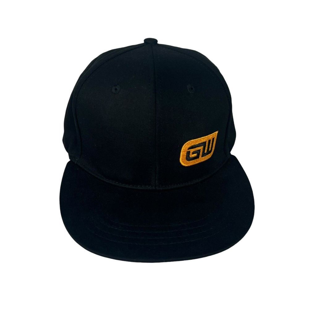 GearWrench Black Flatbill Hat Cap Stewart-Haas Racing NASCAR Motorsport Snapback